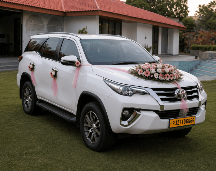 Toyota Fortuner Wedding Car